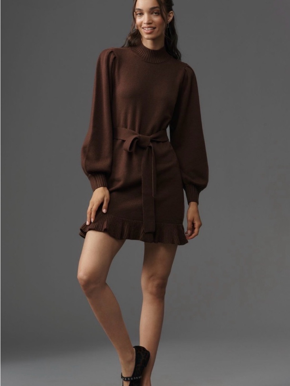 Anthropologie: PAIGE Julita Long-Sleeve Mini Dress